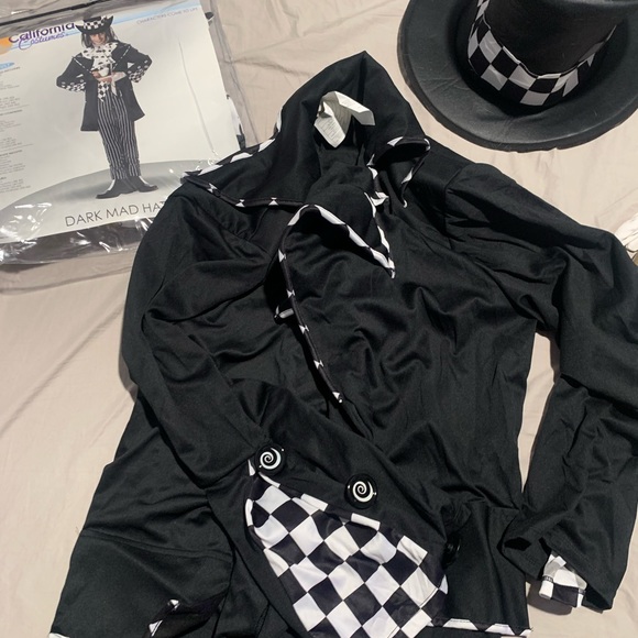 🎃Halloween｜Dark Mad Hatter Men Costume🎃 - Picture 5 of 12